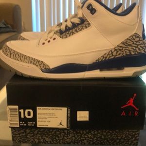 Jordan 3 True Blue